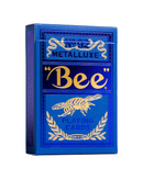 Bee Blue Metalluxe Playing Cards