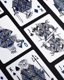 666 (Cobalt Blue) Playing Cards
