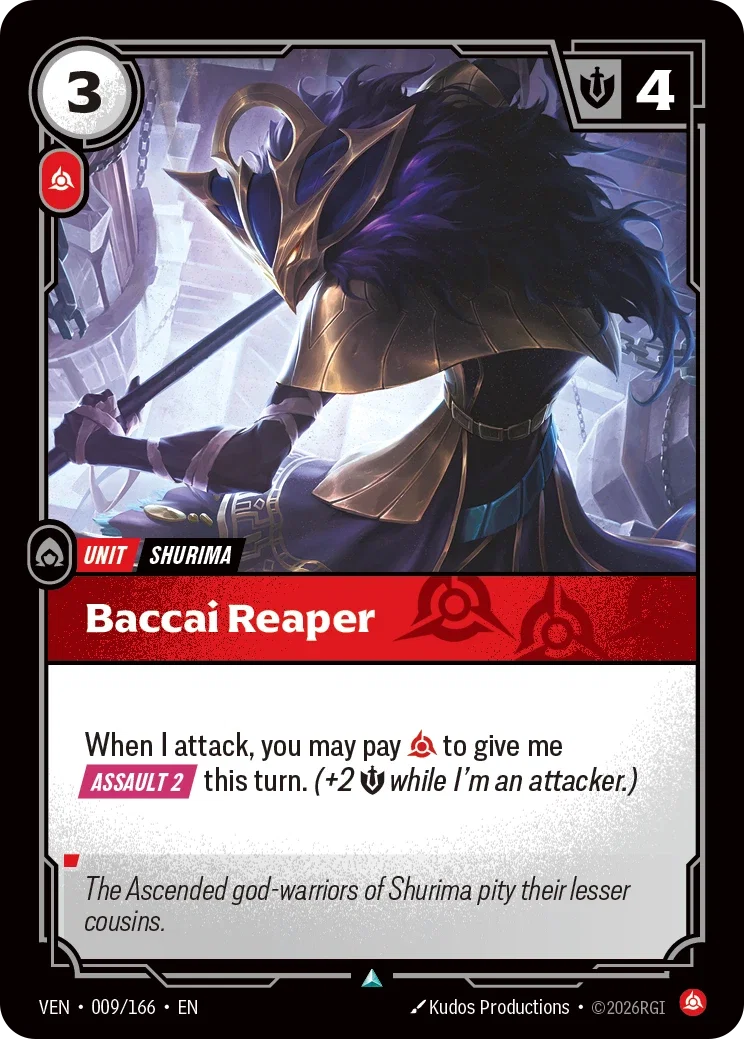 Baccai Reaper — Riftbound Vendetta 009/166