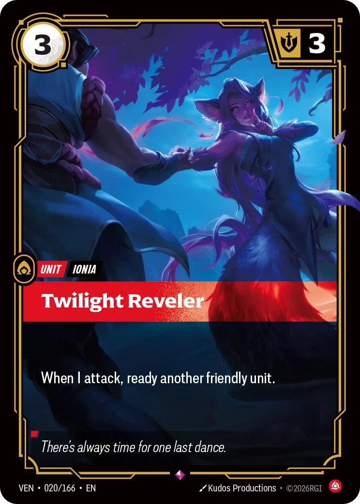 Twilight Reveler — Riftbound Vendetta 020/166