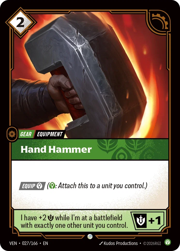 Hand Hammer — Riftbound Vendetta 027/166