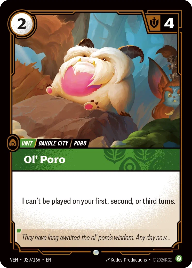 Ol' Poro — Riftbound Vendetta 029/166