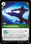 Resonating Strike — Riftbound Vendetta 034/166
