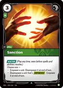 Sanction — Riftbound Vendetta 035/166