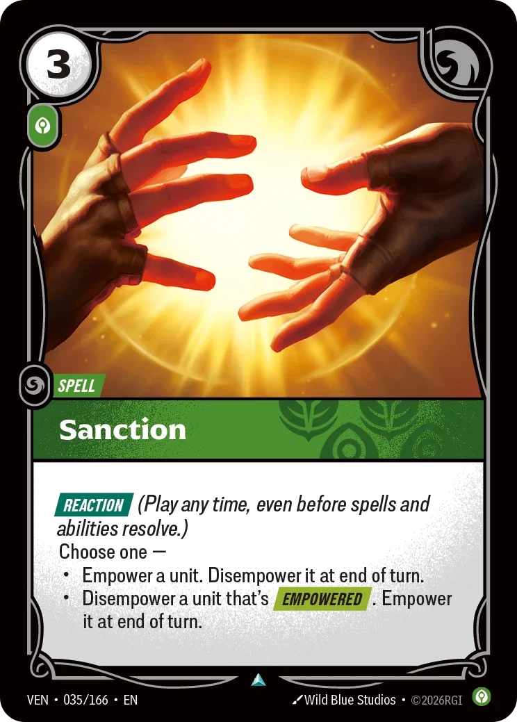 Sanction — Riftbound Vendetta 035/166