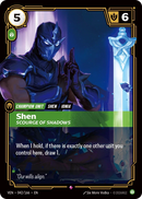 Shen, Scourge of Shadows — Riftbound Vendetta 042/166