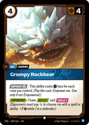 Grumpy Rockbear — Riftbound Vendetta 050/166