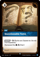 Questionable Tome — Riftbound Vendetta 054/166