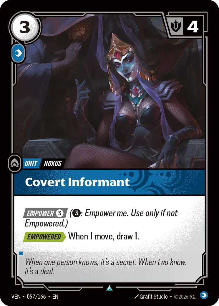 Covert Informant — Riftbound Vendetta 057/166