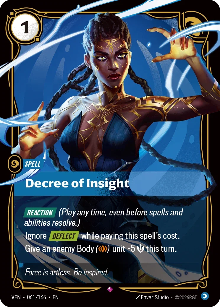Decree of Insight — Riftbound Vendetta 061/166