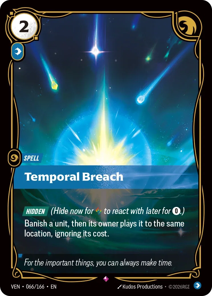 Temporal Breach — Riftbound Vendetta 066/166