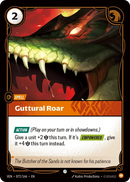 Guttural Roar — Riftbound Vendetta 072/166