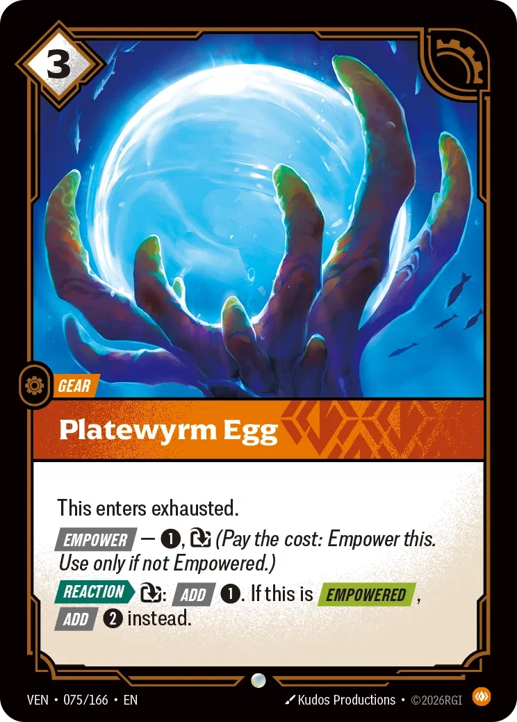 Platewyrm Egg — Riftbound Vendetta 075/166
