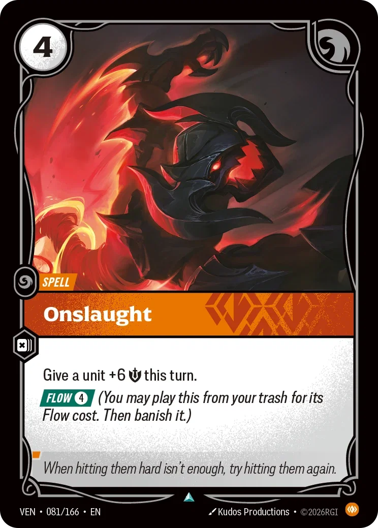 Onslaught — Riftbound Vendetta 081/166
