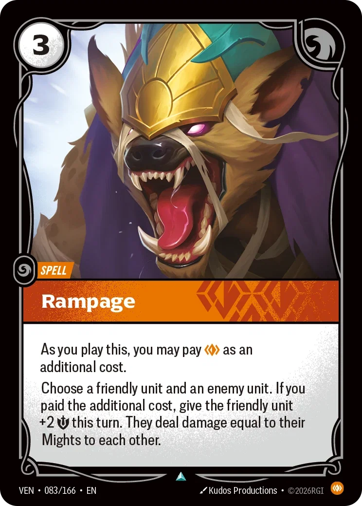 Rampage — Riftbound Vendetta 083/166