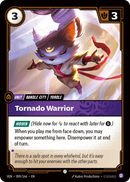 Tornado Warrior — Riftbound Vendetta 099/166