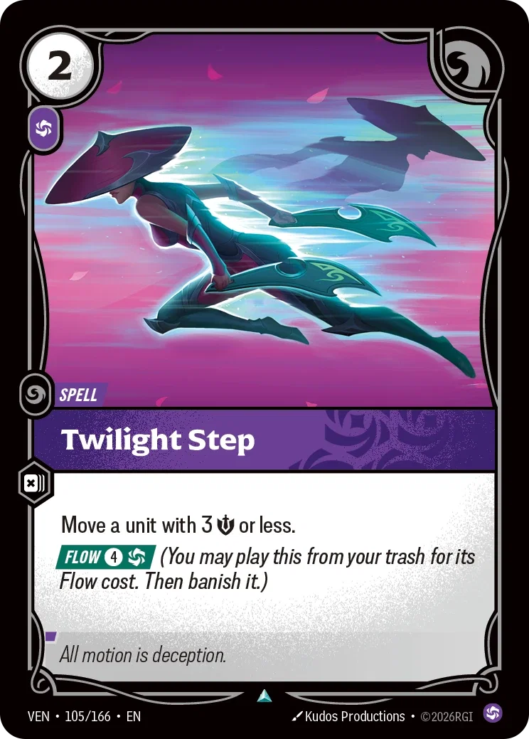 Twilight Step — Riftbound Vendetta 105/166