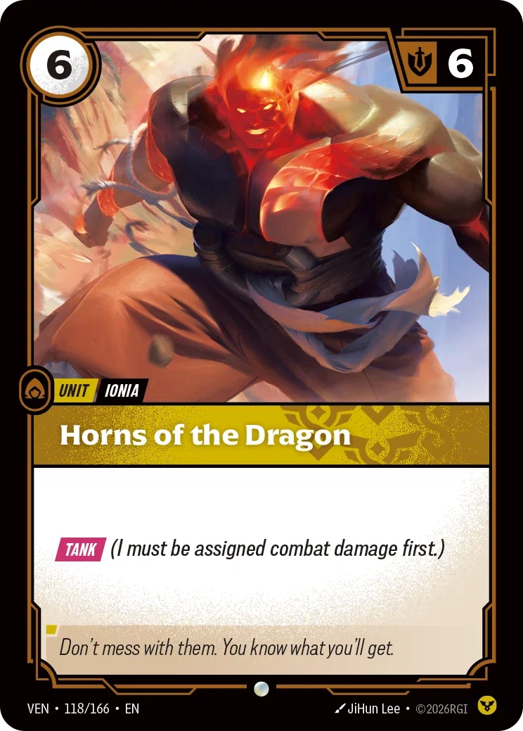 Horns of the Dragon — Riftbound Vendetta 118/166
