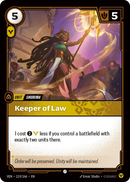 Keeper of Law — Riftbound Vendetta 119/166