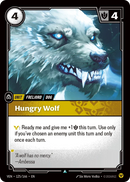 Hungry Wolf — Riftbound Vendetta 125/166