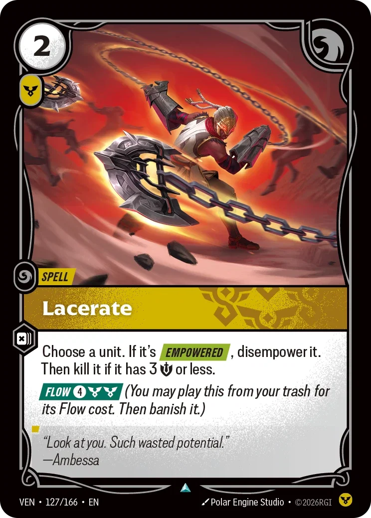 Lacerate — Riftbound Vendetta 127/166