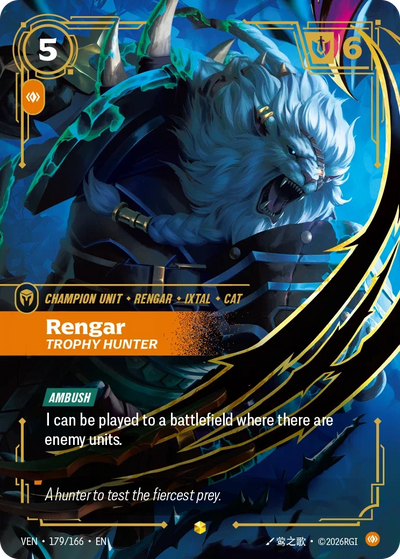 Rengar, Trophy Hunter — Riftbound Vendetta VEN-179