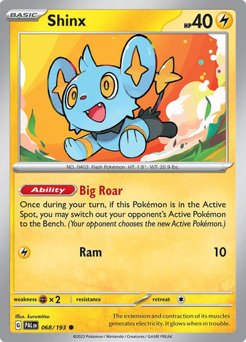 Shinx 068/193 (SV02: Paldea Evolved) 