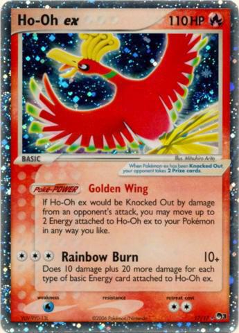 Ho-Oh ex 017/017 (POP Series 3)  - Holofoil