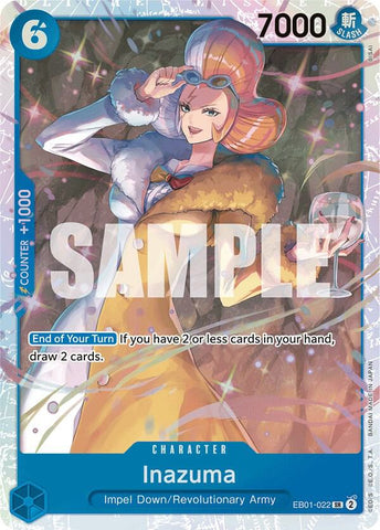 Inazuma EB01-022 (Extra Booster: Memorial Collection)  - Foil
