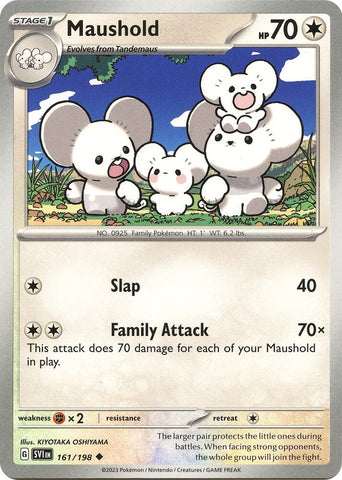 Maushold 161/198 (SV01: Scarlet & Violet Base Set) 