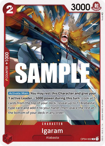 Igaram OP04-002 (Kingdoms of Intrigue)  - Foil