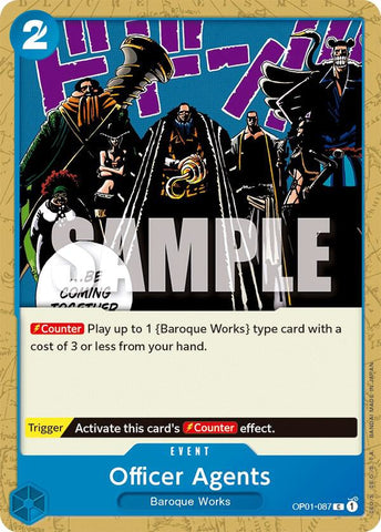 Officer Agents OP01-087 (Romance Dawn) 
