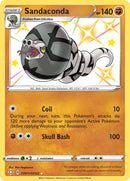 Sandaconda SV071/SV122 (Shining Fates: Shiny Vault)  - Holofoil