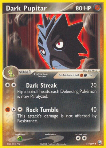 Dark Pupitar 41/109 (EX Team Rocket Returns) 