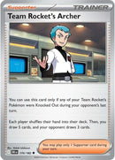 Team Rocket's Archer 170/182 (SV10: Destined Rivals) 