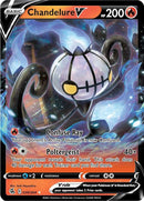 Chandelure V 039/264 (SWSH08: Fusion Strike)  - Holofoil