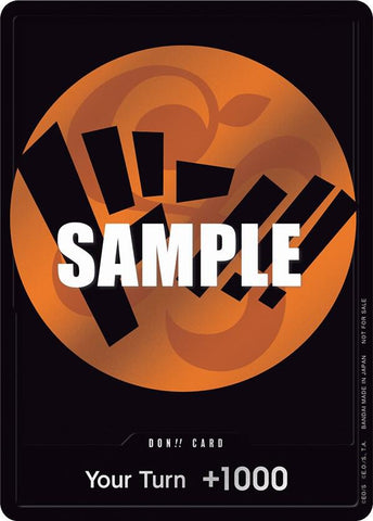 DON!! (Orange)  (One Piece Promotion Cards)  - Foil