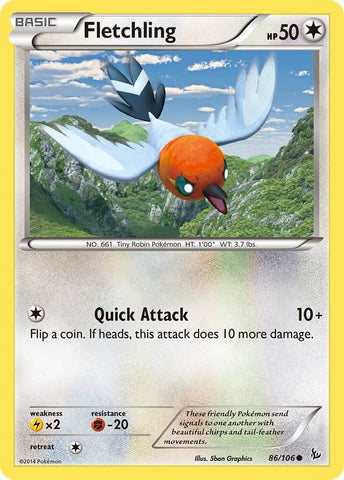 Fletchling 86/106 (XY - Flashfire) 