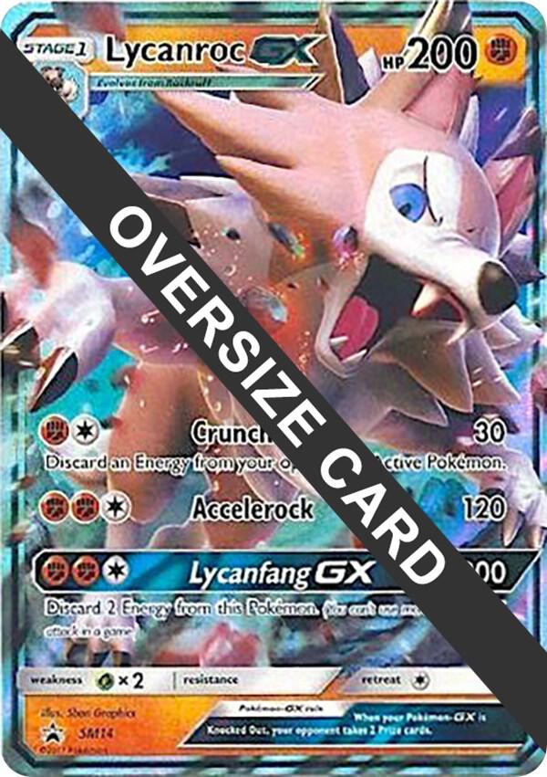 Lycanroc GX SM14 (Jumbo Cards)  - Holofoil