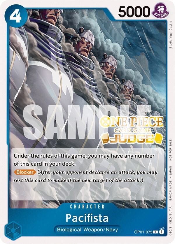 Pacifista (Judge Pack Vol.3) OP01-075 (One Piece Promotion Cards)  - Foil