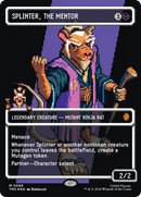 Splinter, the Mentor (0089) (Borderless) [Teenage Mutant Ninja Turtles Commander]