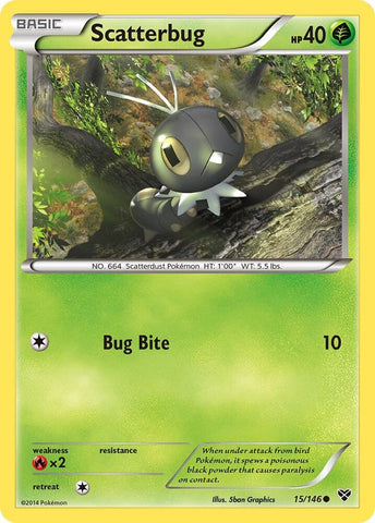 Scatterbug 015/146 (XY Base Set) 