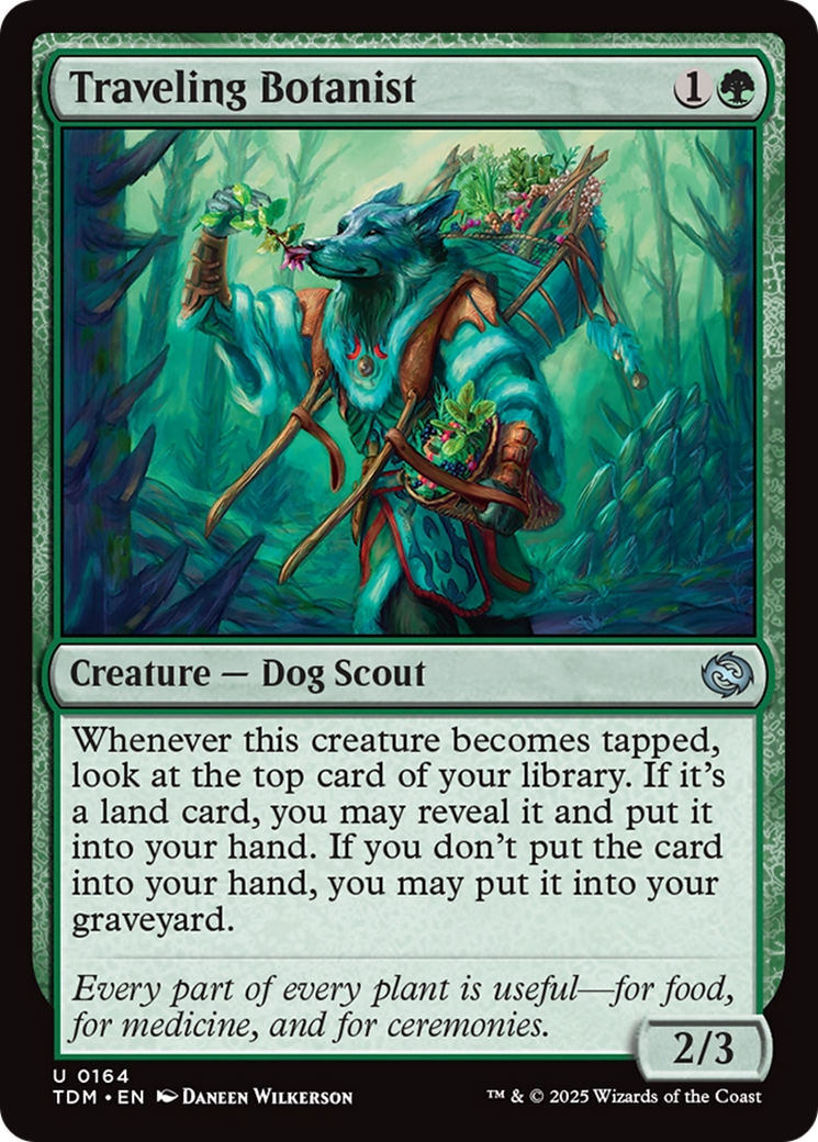 Traveling Botanist [Tarkir: Dragonstorm]