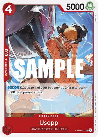 Usopp OP04-003 (Kingdoms of Intrigue) 