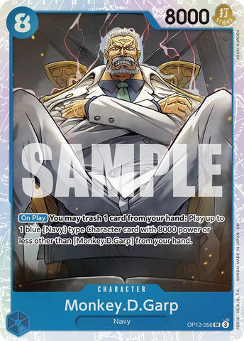 Monkey.D.Garp OP12-056 (Legacy of the Master)  - Foil