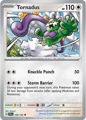 Tornadus 120/142 (SV07: Stellar Crown) 