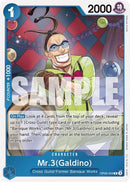 Mr.3(Galdino) OP09-056 (Emperors in the New World)  - Foil