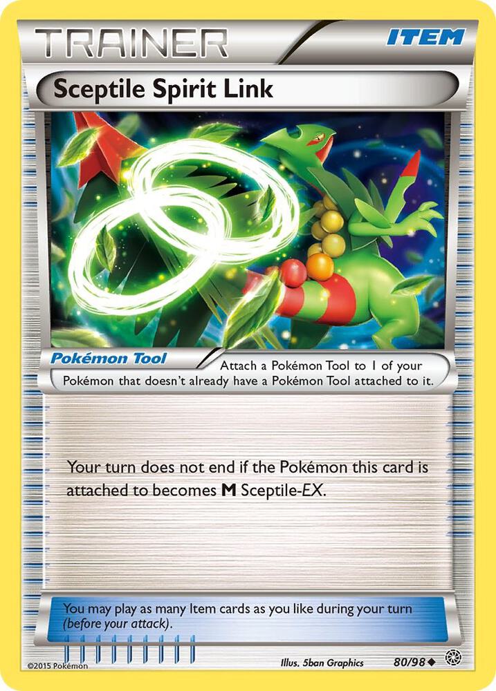 Sceptile Spirit Link 80/98 (XY - Ancient Origins) 