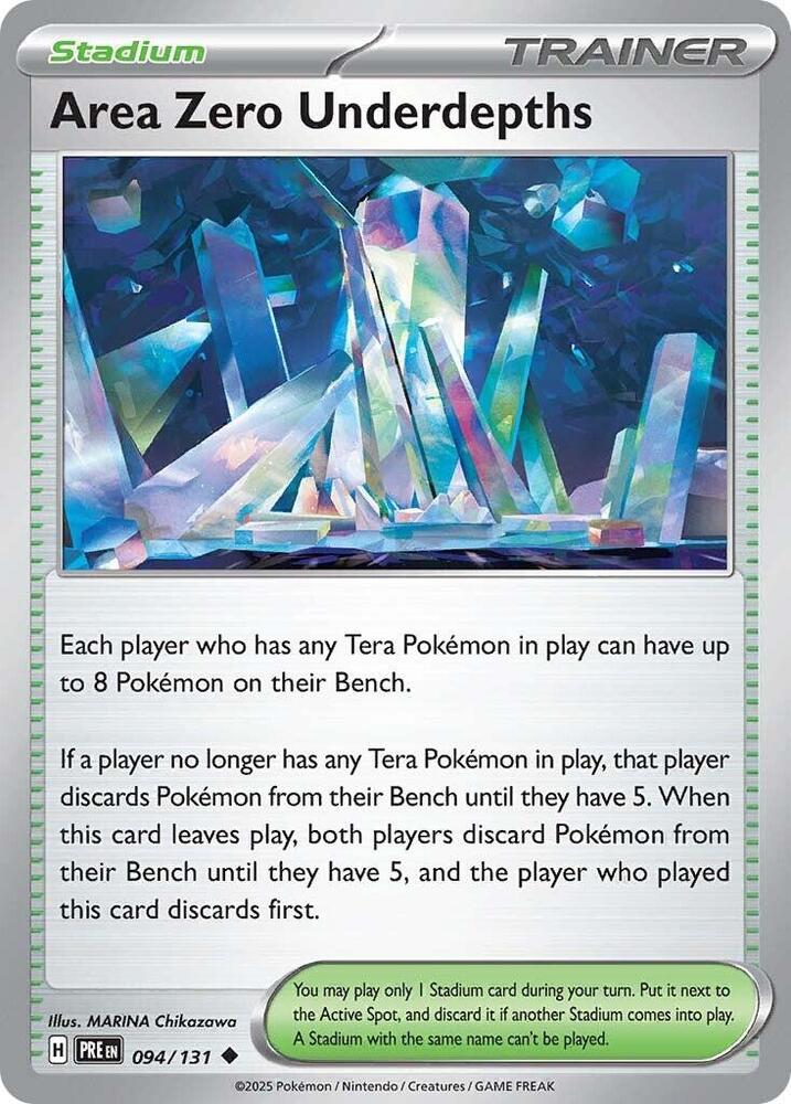 Area Zero Underdepths 094/131 (SV: Prismatic Evolutions) 