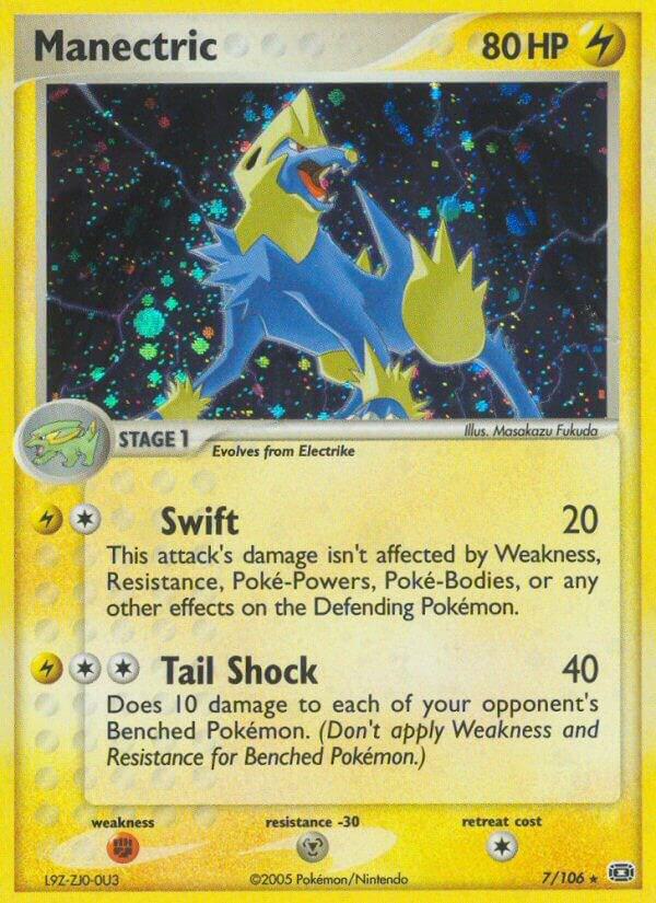 Manectric 7/106 (Emerald)  - Holofoil